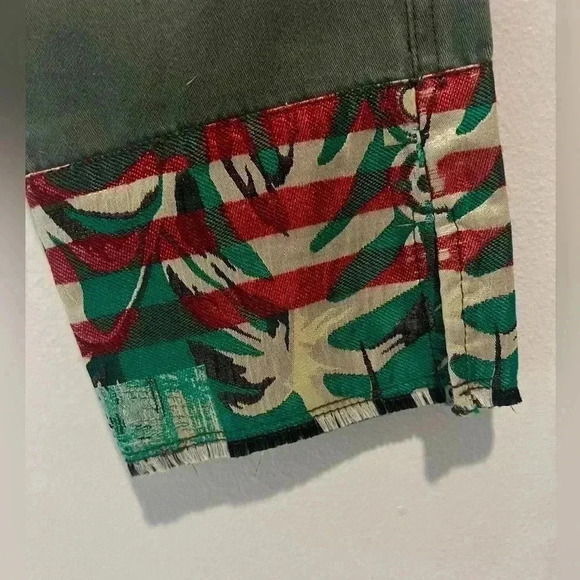 Le Superbe Kush Amalgram Pant Cargo Utility Army Green Size 2 NWT - Picture 2 of 10